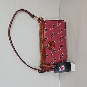 Dooney & Bourke | NWT Women's NFL Large Slim Wristlet Arizona Cardinals